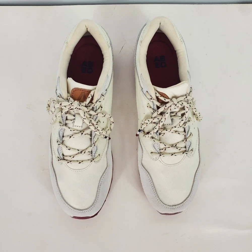 ABEO Aaliyah Casual Fashion Sneakers Women 10 Athletic Shoes White SAPW0051